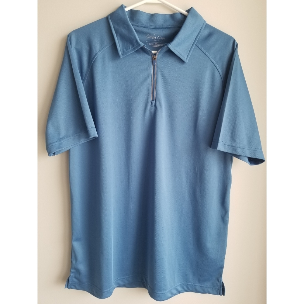 BABY BLUE MENS MEDIUM GORDON COOPER GOLF Z…
